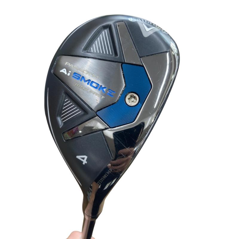 【中古】 キャロウェイ PARADYM Ai SMOKE MAX FAST U4 ありがた味 UT TENSEI 40 for CW(Ai SMOKE UT) (フレックスR) メンズ 成人男性用 右利き 右用 C位置づける ゴルフ野球クラブ