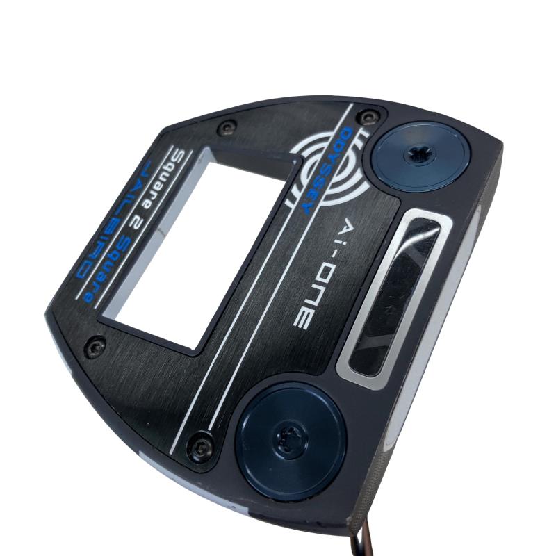 【中古】 オデッセイ Ai-ONE SQUARE 2 SQUARE JAILBIRD 34in パター PT STROKE LAB 90 スチール写真 (フレックス余分の物) メンズ 成人男性用 右利き 右用 C価値づける ゴルフ野球クラブ