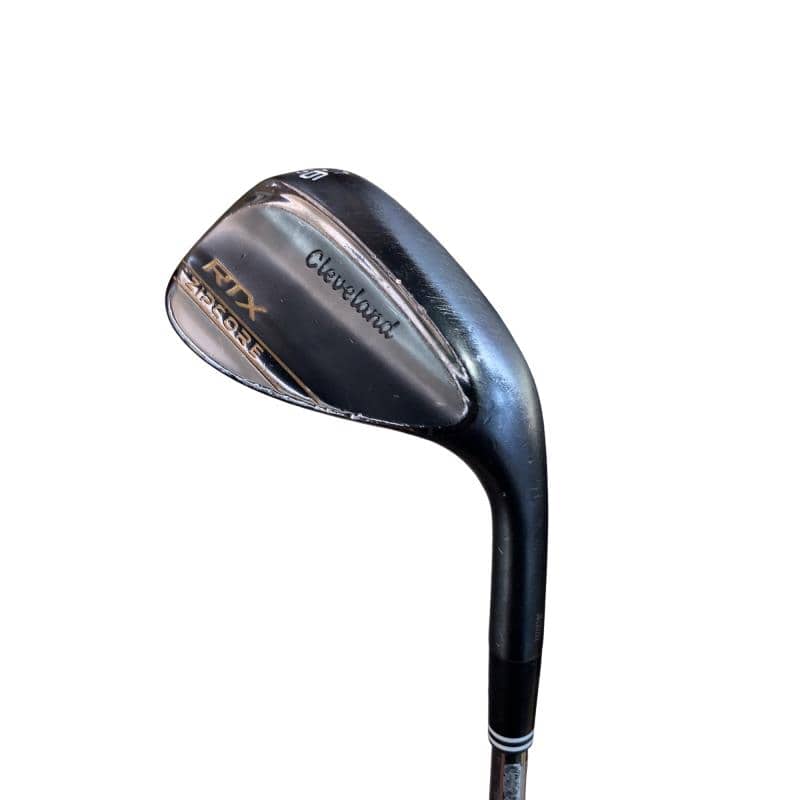 【中古】 クリーブランド Cleveland RTX ZIPCORE ブラックサテン 56°/10° MID ウェッジ WG Dynamic Gold (フレックスS) メンズ 男性用 右利き 右用 Cランク ゴルフクラブ