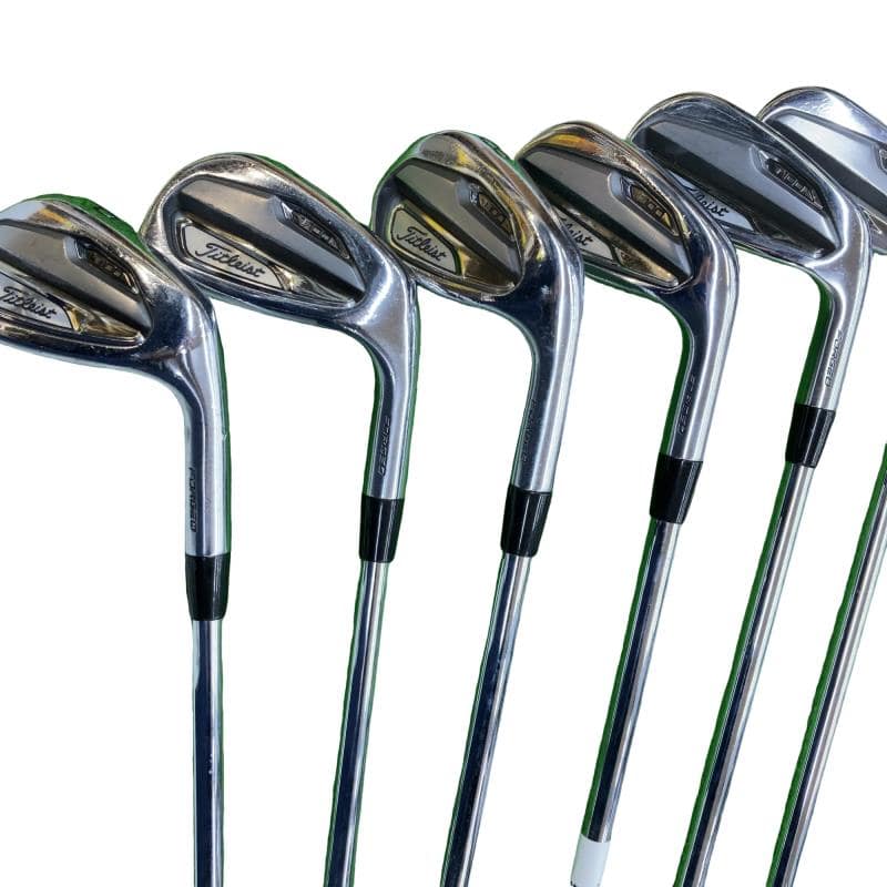 【中古】 タイトリスト Titleist T100 7S アイアンセット IR 純正特注シャフト (フレックスS) メンズ 男性用 右利き 右用 Cランク ゴルフクラブ