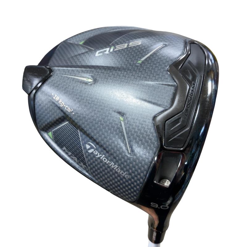 【中古】 テーラーメイド Qi35 MAX 9° ドライバー DR 純正特注シャフト (フレックスS) メンズ 男性用 右利き 右用 Bランク ゴルフクラブ