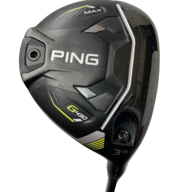【中古】 ピン G430 MAX 3W フェアウェイウッド FW リシャフト (フレックスその他) メンズ 男性用 右利き 右用 Dランク ゴルフクラブ