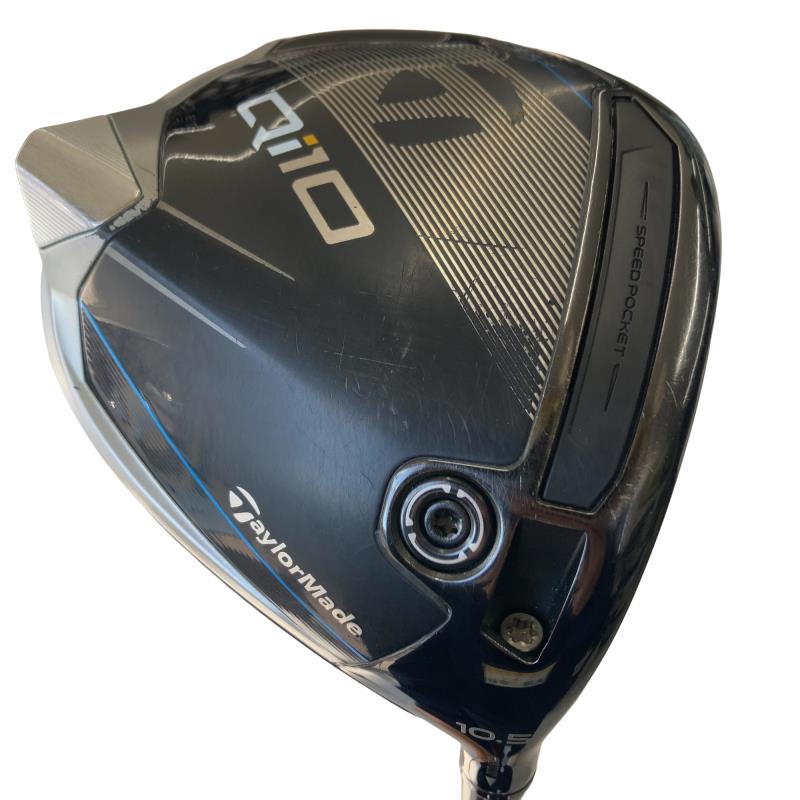 【中古】 テーラーメイド Qi10 10.5° ドライバー DR 純正特注シャフト (フレックスS) メンズ 男性用 右利き 右用 Dランク ゴルフクラブ