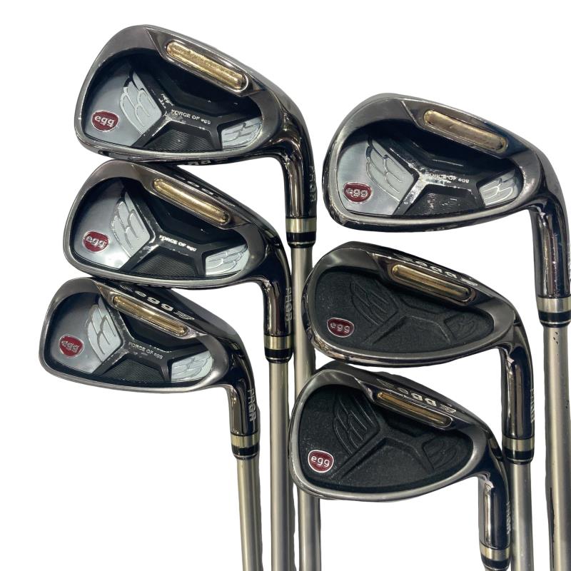 【中古】 労働者階級歯車 egg(2013) 7S アイアン仕掛ける IR NS PRO FORCE OF egg (フレックスR) メンズ 成人男性用 右利き 右用 C序列付ける ゴルフ野球クラブ