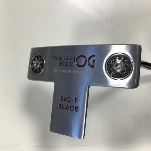 【中古】 オデッセイ WHITE HOT OG BIG T 33in パター PT STROKE LAB (フレックス余分の物) メンズ 成人男性用 右利き 右用 C序列付ける ゴルフ野球クラブ