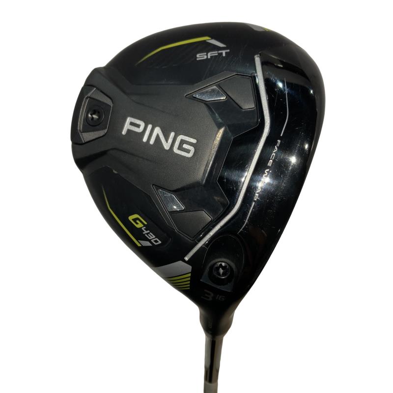 【中古】 ピン G430 SFT 3W フェアウェイウッド FW ALTA J CB BLACK(FW) (フレックスR) メンズ 成人男性用 右利き 右用 C位置づける ゴルフ野球クラブ