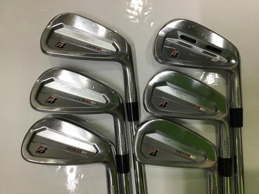 【中古】 ブリヂストン BRIDGESTONE 221CB 6S アイアンセット IR NS PRO MODUS3 TOUR105 (フレックスS) メンズ 男性用 右利き 右用 Cランク ゴルフクラブ