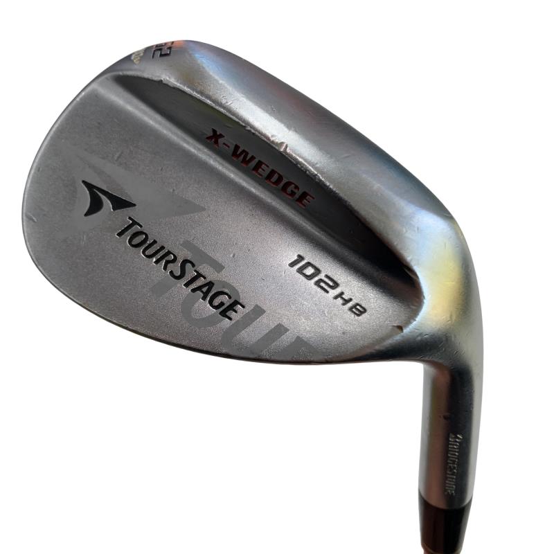 【中古】 ブリヂストン TOURSTAGE X-WEDGE 102HB 52° ウェッジ WG Dynamic Gold (フレックスS) メンズ 男性用 右利き 右用 Dランク ゴルフクラブ