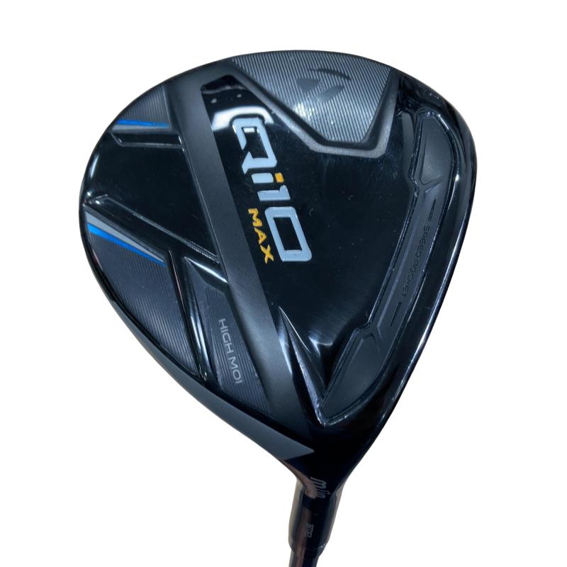 【中古】 テーラーメイド Qi10 MAX 3W フェアウェイウッド FW Diamana BLUE TM50(Qi10 FW) (フレックスR) メンズ 男性用 右利き 右用 Cランク ゴルフクラブ