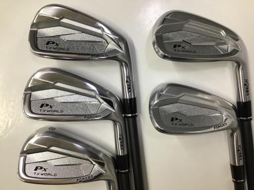 【中古】 本間ゴルフ TOUR WORLD Px 5S アイアン仕掛ける IR VIZARD EZ-C (フレックスS) メンズ 成人男性用 右利き 右用 C価値づける ゴルフ野球クラブ