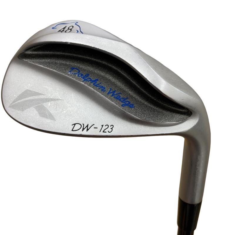 【中古】 キャスコ Dolphin Wedge DW-123 しろがね色 48° ウェッジ WG リシャフト (フレックス余分の物) メンズ 成人男性用 右利き 右用 C序列付ける ゴルフ野球クラブ
