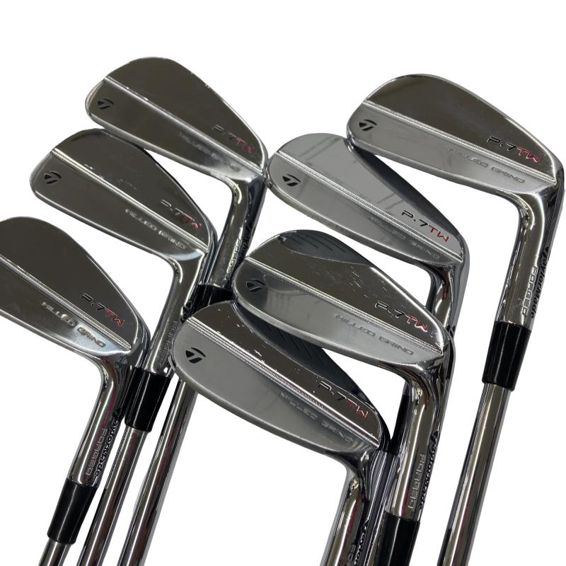 【中古】 テーラーメイド Taylor Made P・7TW 8S USA アイアンセット IR 純正特注シャフト (フレックスS) メンズ 男性用 右利き 右用 Cランク ゴルフクラブ｜ゴルフパートナー 中古クラブ店