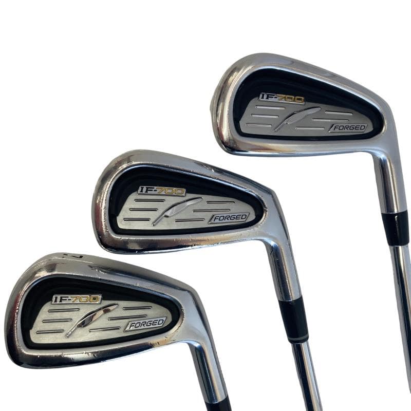 【中古】 フォーティーン IF-700 FORGED 6S アイアンセット IR 純正特注シャフト (フレックスS) メンズ 男性用 右利き 右用 Cランク ゴルフクラブ