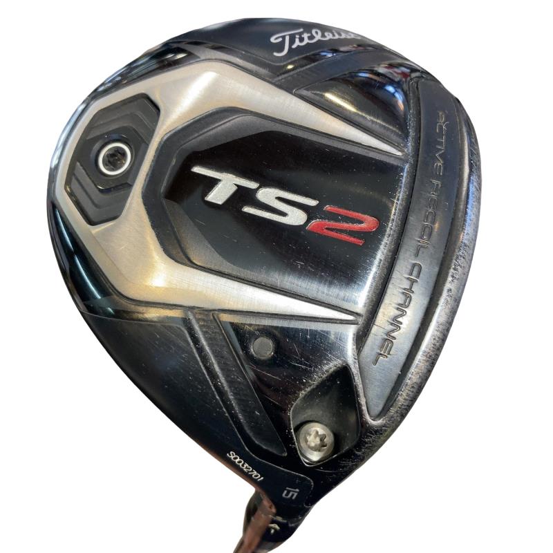 【中古】 タイトリスト TS2 15° フェアウェイウッド FW 純正特注シャフト (フレックスSR) メンズ 男性用 右利き 右用 Cランク ゴルフクラブ 12,635円