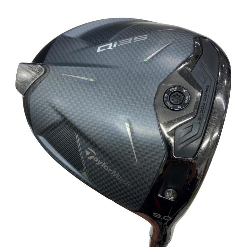 【中古】 テーラーメイド Qi35 9° ドライバー DR Diamana BLACK TM60(Qi35 DR) (フレックスS) メンズ 男性用 右利き 右用 Cランク ゴルフクラブ
