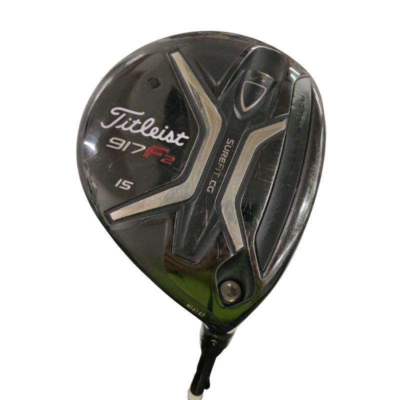 【中古】 タイトリスト 917 F2 15° フェアウェイウッド FW Titleist Speeder 517 (フレックスS) メンズ 男性用 右利き 右用 Cランク ゴルフクラブ|ゴルフパートナー 中古クラブ店