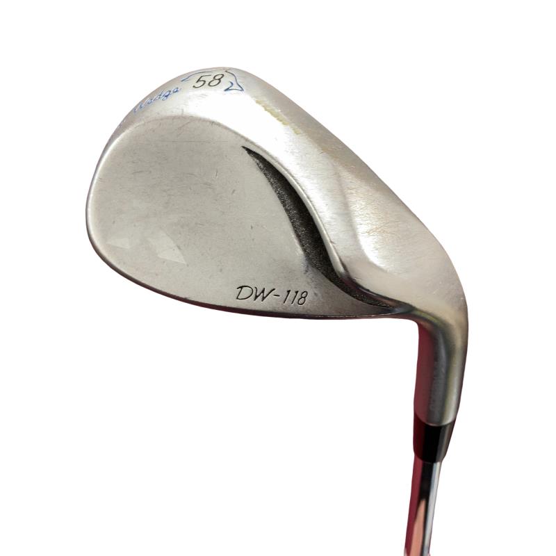 【中古】 キャスコ Dolphin Wedge DW-118 シルバー 58° ウェッジ WG NS PRO 950GH (フレックスS) メンズ 男性用 右利き 右用 Cランク ゴルフクラブ