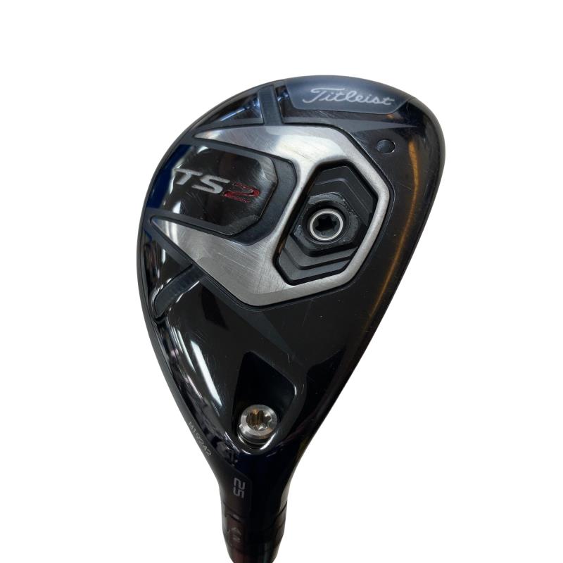 【中古】 タイトリスト TS2 25° ユーティリティ UT Titleist Tour AD T-60 (フレックスS) メンズ 男性用 右利き 右用 Cランク ゴルフクラブ