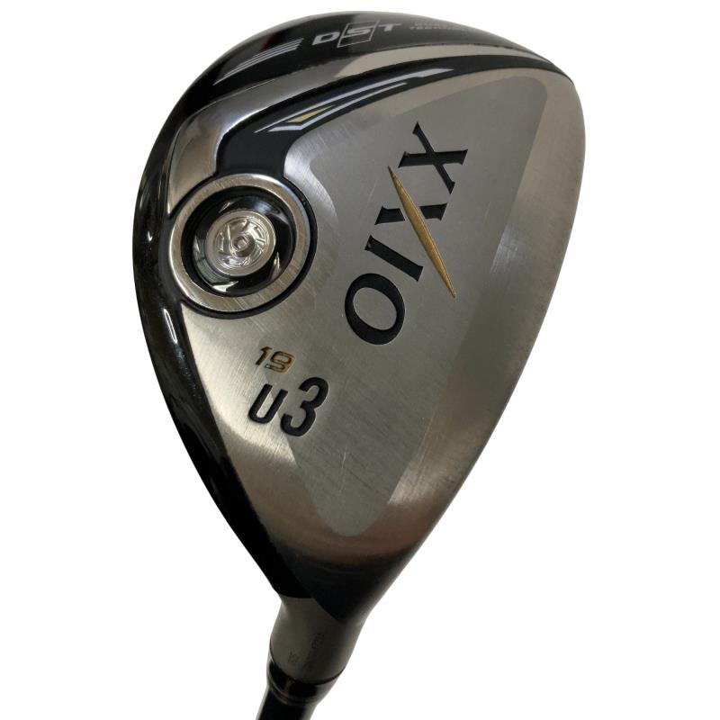 【中古】 ダンロップ XXIO(2016) U3(ブラック) ユーティリティ UT リシャフト (フレックスその他) メンズ 男性用 右利き 右用 Bランク ゴルフクラブ