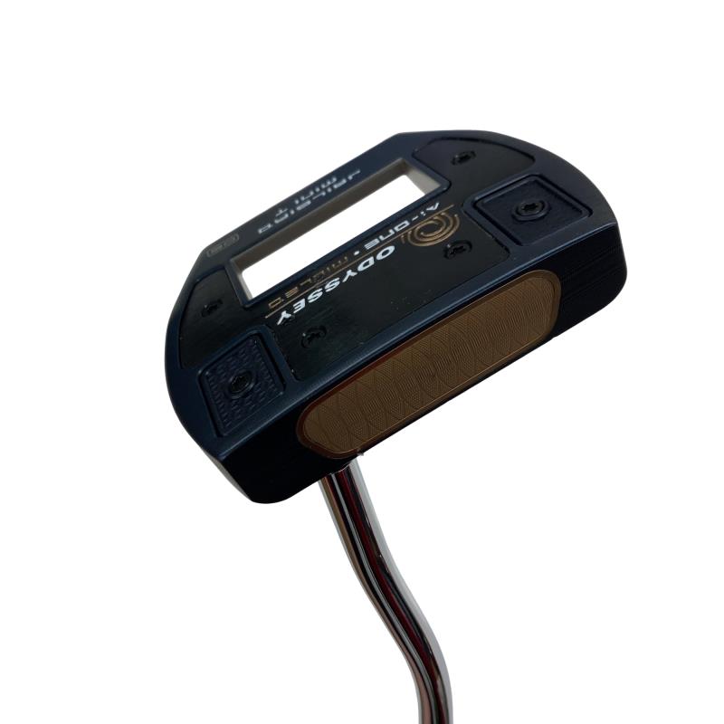 【中古】 オデッセイ Ai-ONE・MILLED JAILBIRD MINI VERSA90 T DB 34in パター PT STROKE LAB 90 スチール写真 (フレックス余分の物) メンズ 成人男性用 右利き 右用 C価値づける ゴルフ野球クラブ