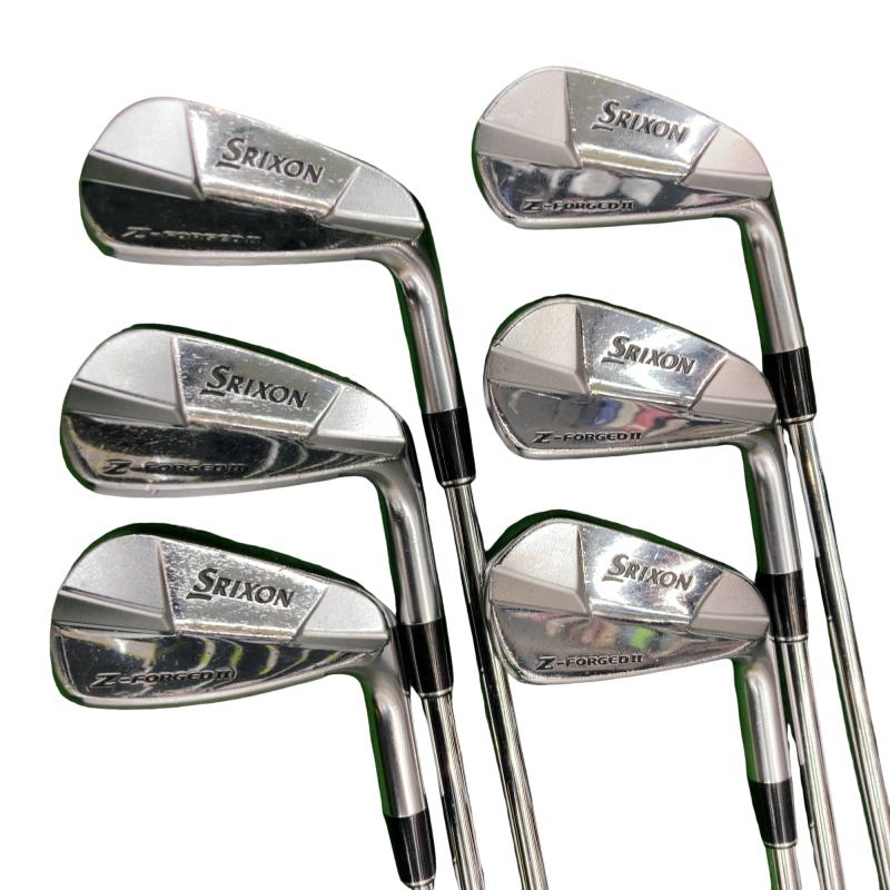 【中古】 ダンロップ SRIXON Z-FORGED II 6S アイアン書き割り IR Dynamic Gold D.S.T (フレックスS) メンズ 成人男性用 右利き 右用 C位置づける ゴルフ野球クラブ