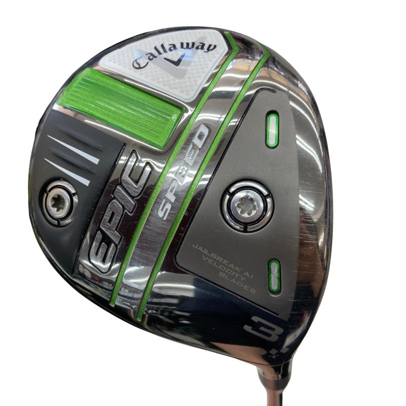 【中古】 キャロウェイ EPIC SPEED◆◆◆ T 3W フェアウェイウッド FW 純正特注シャフト (フレックスS) メンズ 男性用 右利き 右用 Cランク ゴルフクラブ｜ゴルフパートナー 中古クラブ店