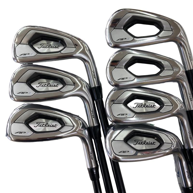 【中古】 タイトリスト Titleist AP3 718 7S アイアン仕掛ける IR Titleist MCI 60(718) (フレックスS) メンズ 成人男性用 右利き 右用 D価値づける ゴルフ野球クラブ