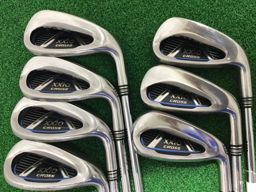 【中古】 ダンロップ XXIO CROSS 7S アイアンセット IR NS PRO 870GH D.S.T for XXIO (フレックスS) メンズ 男性用 右利き 右用 Cランク ゴルフクラブ｜ゴルフパートナー 中古クラブ店