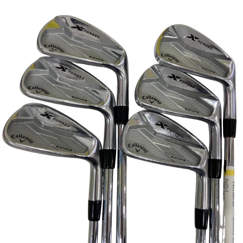 【中古】 キャロウェイ X FORGED STAR 6S アイアンセット IR NS PRO 950GH neo (フレックスS) メンズ 男性用 右利き 右用 Cランク ゴルフクラブ