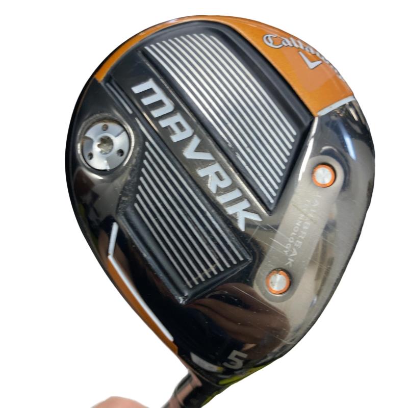 【中古】 キャロウェイ MAVRIK 5W フェアウェイウッド FW 完全無欠特注立て坑 (フレックスS) メンズ 成人男性用 右利き 右用 C序列付ける ゴルフ野球クラブ