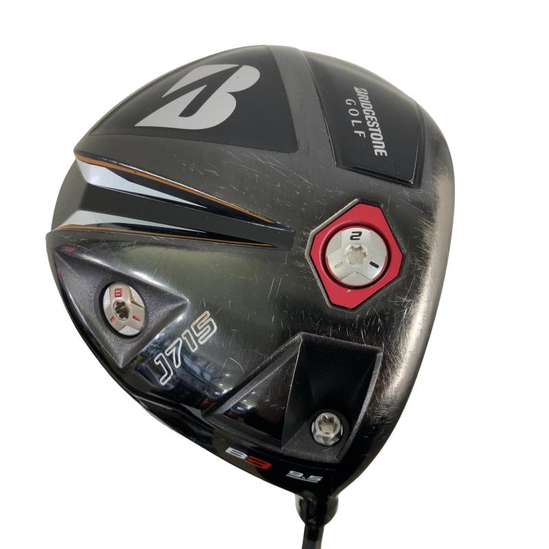 【中古】 ブリヂストン BRIDGESTONE J715 B3  9.5° １番ウッド DR Tour AD MJ-7 (フレックスS) メンズ 成人男性用 右利き 右用 C位置づける ゴルフ野球クラブ