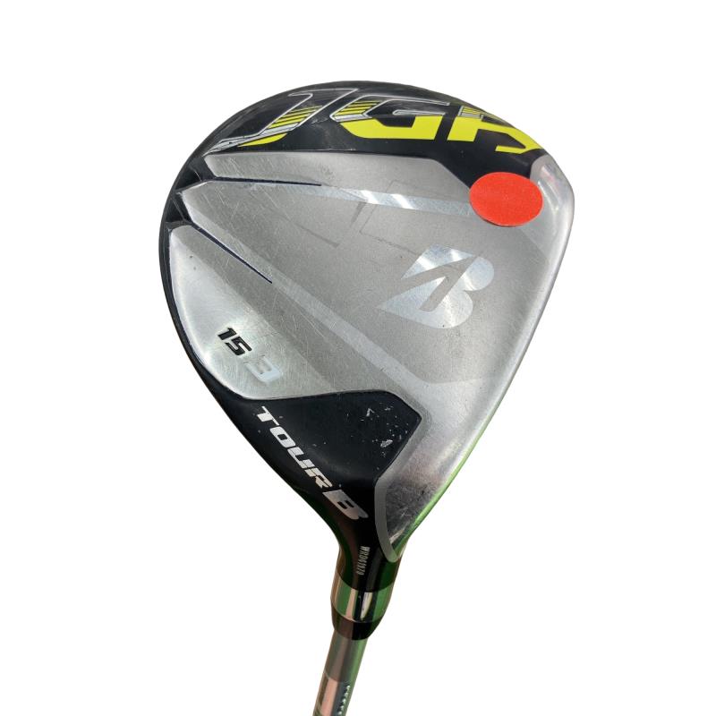 【中古】 ブリヂストン TOUR B JGR 3W フェアウェイウッド FW TG1-5(公明正大通い路) (フレックスSR) メンズ 成人男性用 右利き 右用 C位置づける ゴルフ野球クラブ