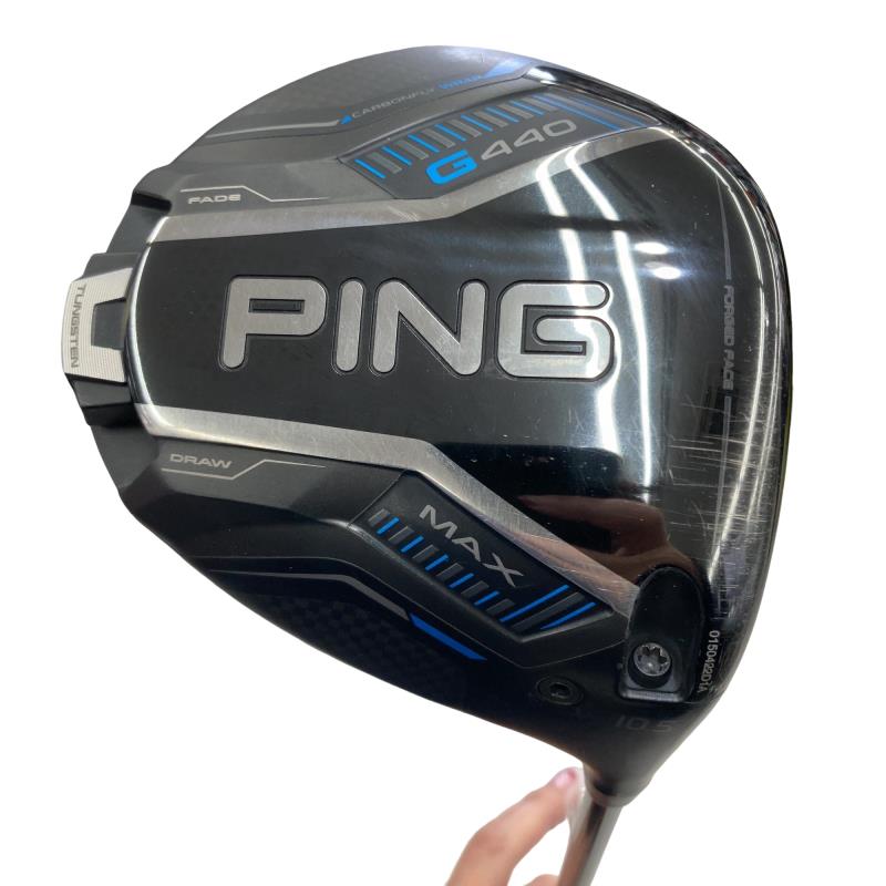 【中古】 ピン G440 MAX 10.5° １番ウッド DR PING TOUR 2.0 CHROME 65(DR) (フレックスR) メンズ 成人男性用 右利き 右用 C序列付ける ゴルフ野球クラブ