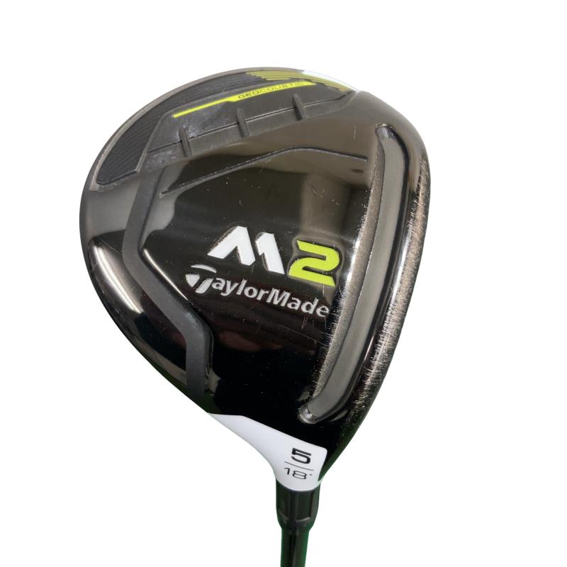 【中古】 テーラーメイド M2(2017) 5W USA フェアウェイウッド FW REAX 65(M2 2017FW) (フレックスS) メンズ 男性用 右利き 右用 Cランク ゴルフクラブ