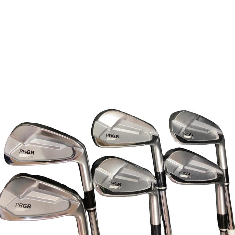 【中古】 労働者階級歯車 PRGR 01(2023) 7S アイアン仕掛ける IR NS PRO MODUS3 TOUR105 (フレックスS) メンズ 成人男性用 右利き 右用 C価値づける ゴルフ野球クラブ
