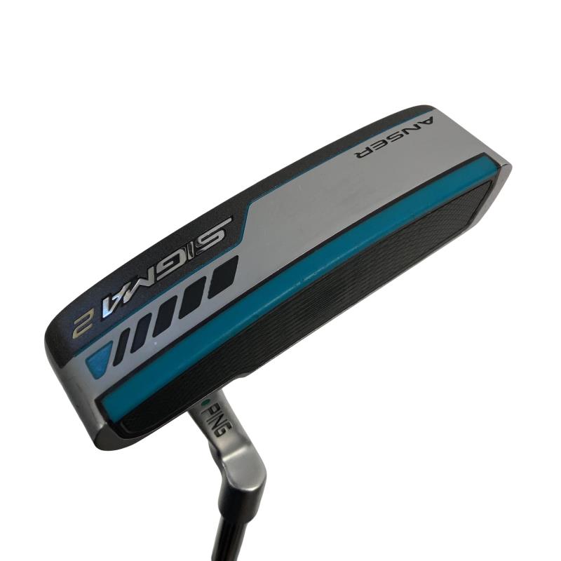 【中古】 ピン SIGMA 2 ANSER プラチナム 34インチ(PP58) パター PT スチール (フレックスその他) メンズ 男性用 右利き 右用 Cランク ゴルフクラブ