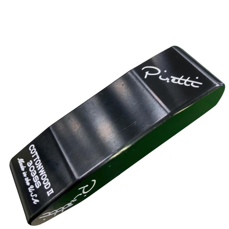 【中古】 Piretti Piretti MIDNIGHT BLACK COTTONWOOD II CS 34インチ パター PT スチール (フレックスその他) メンズ 男性用 右利き 右用 Aランク ゴルフクラブ|ゴルフパートナー 中古クラブ店