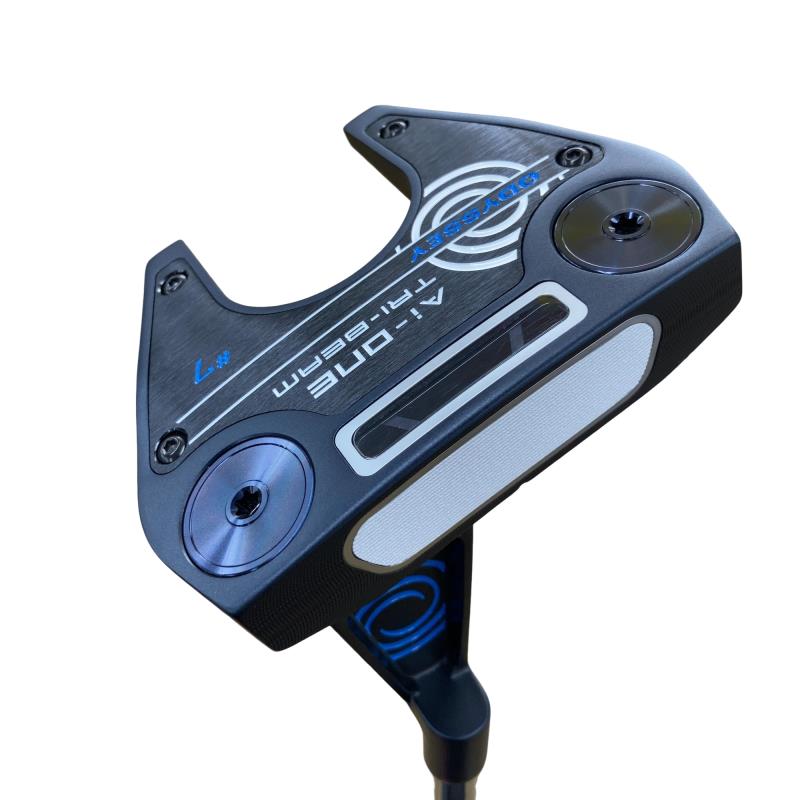 【中古】 オデッセイ Ai-ONE TRI-BEAM #7 34in パター PT STROKE LAB 90 スチール写真 (フレックス余分の物) メンズ 成人男性用 右利き 右用 B価値づける ゴルフ野球クラブ