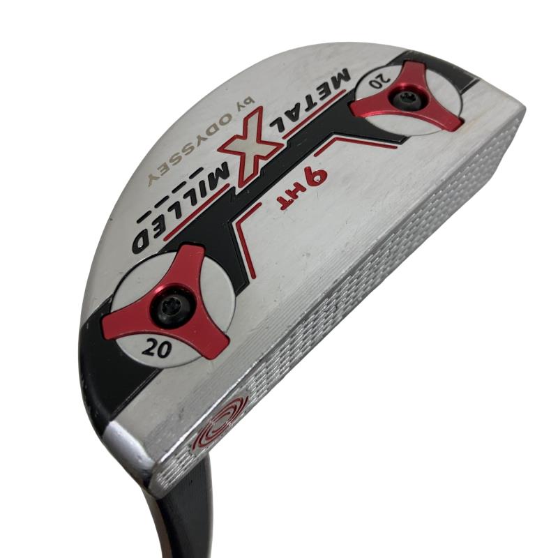 【中古】 オデッセイ METAL-X MILLED #9HT 34in パター PT スチール写真 (フレックス余分の物) メンズ 成人男性用 右利き 右用 C序列付ける ゴルフ野球クラブ