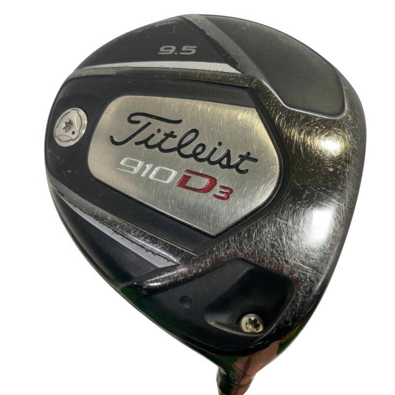 【中古】 タイトリスト 910 D3  9.5° １番ウッド DR Diamana ’ahina 60 (フレックスS) メンズ 成人男性用 右利き 右用 C序列付ける ゴルフ野球クラブ