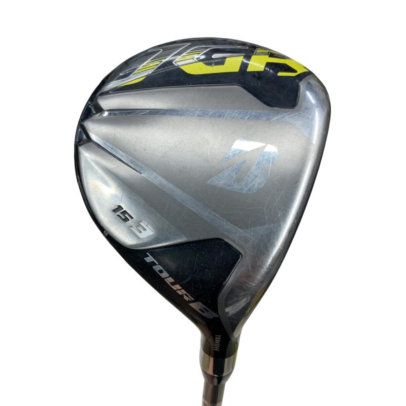 【中古】 ブリヂストン TOUR B JGR 3W フェアウェイウッド FW TG1-5(公明正大通い路) (フレックスR) メンズ 成人男性用 右利き 右用 C位置づける ゴルフ野球クラブ