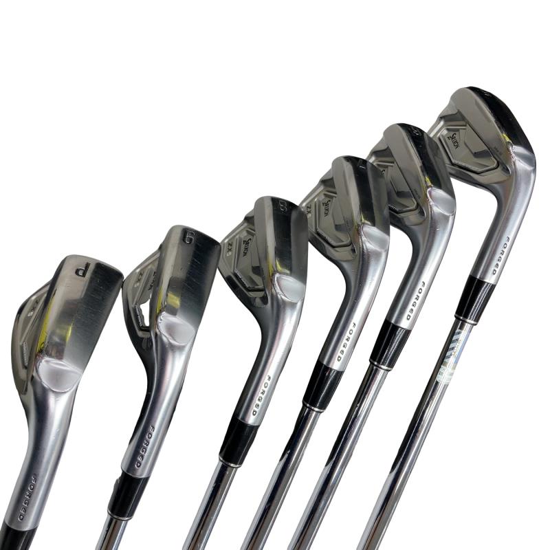 【中古】 ダンロップ SRIXON ZX5 Mk II 6S アイアンセット IR 純正特注シャフト (フレックスS) メンズ 男性用 右利き 右用 Cランク ゴルフクラブ