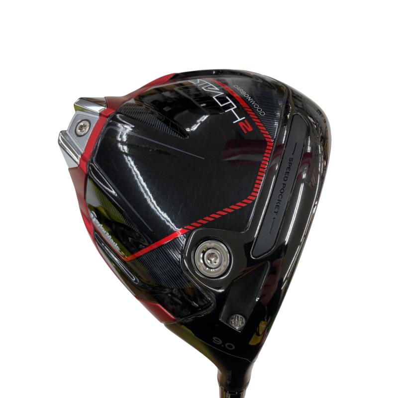 【中古】 テーラーメイド STEALTH2 9° ドライバー DR TENSEI RED TM50(STEALTH DR) (フレックスS) メンズ 男性用 右利き 右用 Cランク ゴルフクラブ