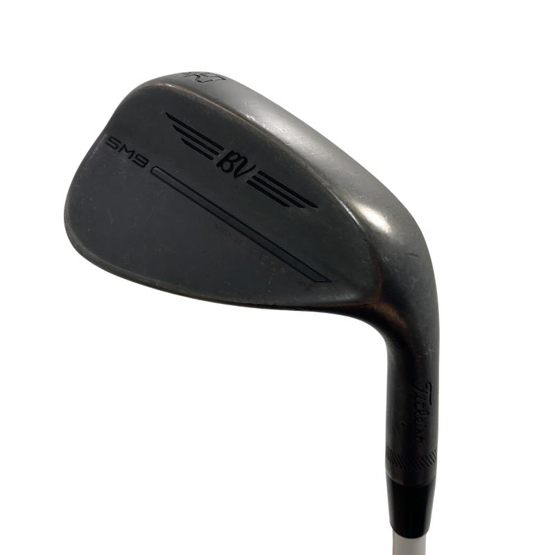 【中古】 タイトリスト VOKEY SPIN MILLED SM9 ジェット機黒いこと 52°/12°F ウェッジ WG NS PRO 950GH neo (フレックスS) メンズ 成人男性用 右利き 右用 C位置づける ゴルフ野球クラブ