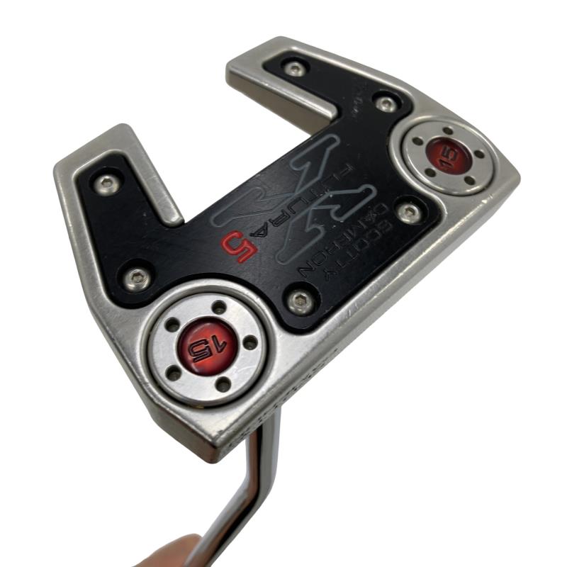 【中古】 タイトリスト SCOTTY CAMERON FUTURA X5 34in パター PT スチール写真 (フレックス余分の物) メンズ 成人男性用 右利き 右用 C序列付ける ゴルフ野球クラブ