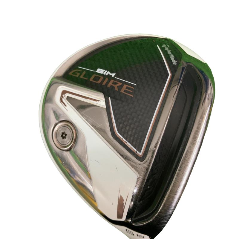 【中古】 テーラーメイド SIM GLOIRE 5W フェアウェイウッド FW AIR Speeder TM(FW) (フレックスSR) メンズ 男性用 右利き 右用 Cランク ゴルフクラブ