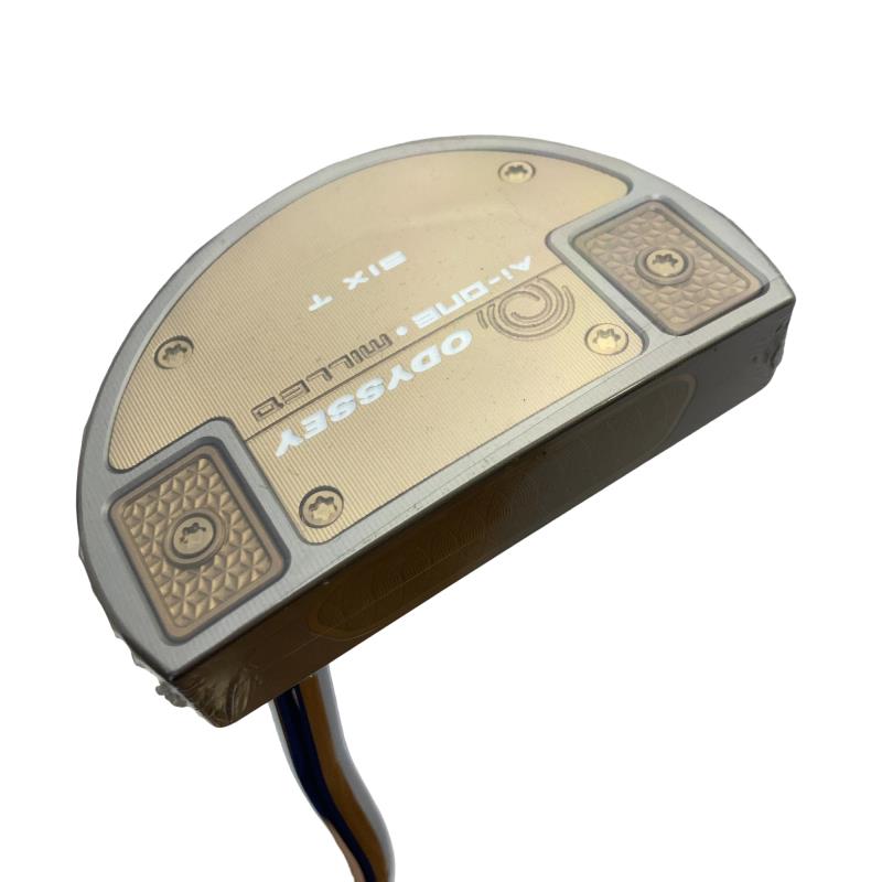 【中古】 オデッセイ Ai-ONE・MILLED SIX T シルバー 34インチ パター PT STROKE LAB 90 スチール (フレックスその他) メンズ 男性用 右利き 右用 Aランク ゴルフクラブ