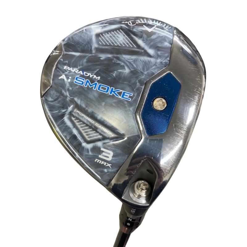 【中古】 キャロウェイ PARADYM Ai SMOKE MAX 3W フェアウェイウッド FW TENSEI 50 for CW(Ai SMOKE FW) (フレックスS) メンズ 男性用 右利き 右用 Cランク ゴルフクラブ