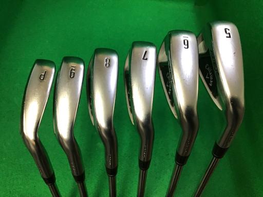 【中古】 キャロウェイ APEX DCB(2021) 6S アイアンセット IR NS PRO ZELOS 7 (フレックスS) メンズ 男性用 右利き 右用 Cランク ゴルフクラブ