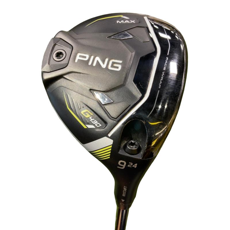【中古】 ピン G430 MAX 9W フェアウェイウッド FW PING TOUR 2.0 CHROME 75(FW) (フレックスX) メンズ 男性用 右利き 右用 Cランク ゴルフクラブ